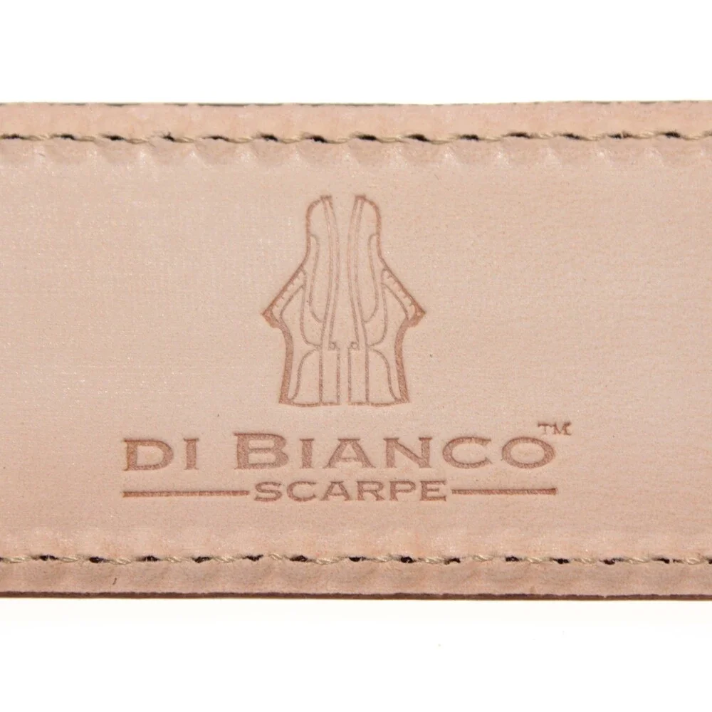 Di Bianco NWT Cut to Size Dress Belt In Solid Brown Suede Leather One Size